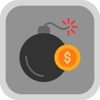 Bomb Vector Icon Design