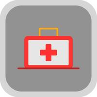 First aid kit Vector Icon Design