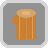 Log Vector Icon Design