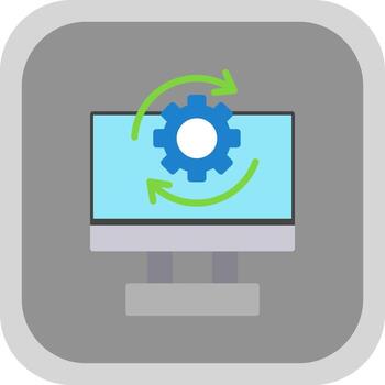 Software Update Vector Icon Design