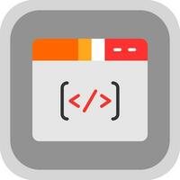 codificación vector icono diseño