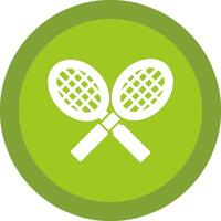 Tennis racket Vector Icon Design