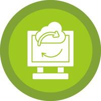 Backup Solutions Vector Icon Design