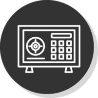 Safebox Vector Icon Design