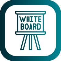 Whiteboard Vector Icon Design