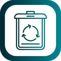 Recycle Vector Icon Design