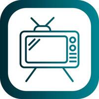 Television Vector Icon Design