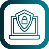 System Security Vector Icon Design