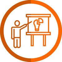 Training Vector Icon Design