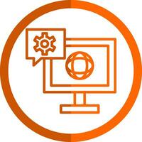 Computer science Vector Icon Design