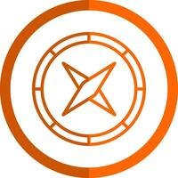 Compass Vector Icon Design