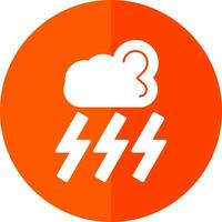 diseño de icono de vector de tormenta