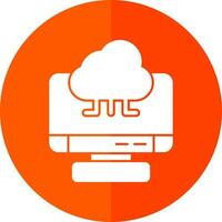 Cloud Computing Vector Icon Design