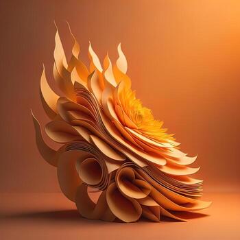 abstract background with colors, creative Design. ai generated photo