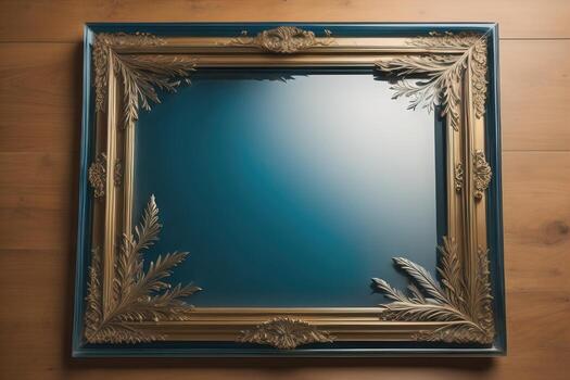 vaso imagen marco en un sólido color antecedentes. ai generativo foto