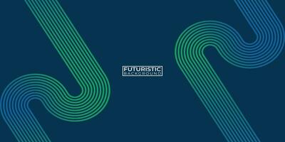 Techno abstract background overlap layer on dark space with glowing lines shape decoration. Modern graphic design element future style concept for banner, flyer, card, or brochure cover vector