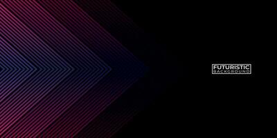 Techno abstract background overlap layer on dark space with glowing lines shape decoration. Modern graphic design element future style concept for banner, flyer, card, or brochure cover vector
