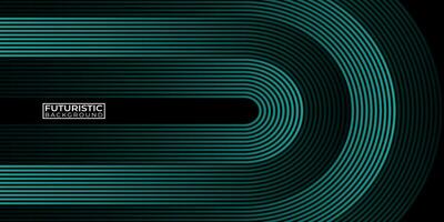 Techno abstract background overlap layer on dark space with glowing lines shape decoration. Modern graphic design element future style concept for banner, flyer, card, or brochure cover vector