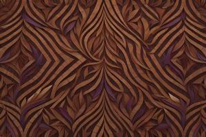 Abstract fractal composition with various geometrical shapes. ai generative photo