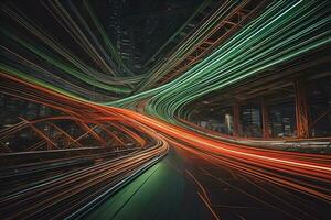 abstract background with colors, creative Design. ai generated photo