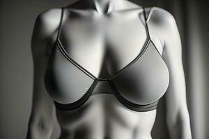 Sensual lingerie on a mannequin. ai generative photo