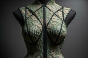 Sensual lingerie on a mannequin. ai generative photo