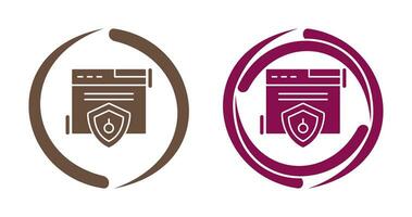 Web Security Vector Icon