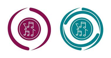 Musical Notes Vector Icon