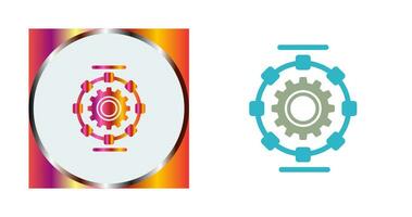 Automated Process Vector Icon