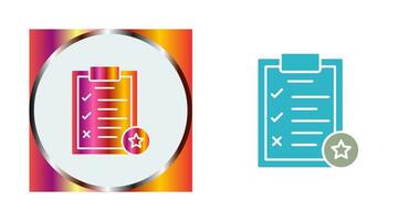 Task List Vector Icon