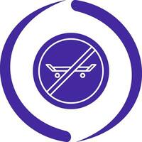 No Skating Vector Icon