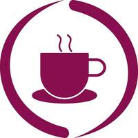 Unique Hot Coffee Vector Icon