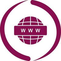 World Wide Web Vector Icon