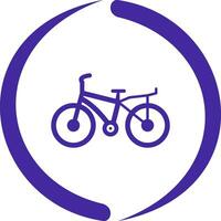 icono de vector de bicicleta