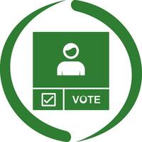 Candidate Banner Vector Icon