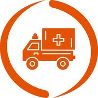 Ambulance Vector Icon