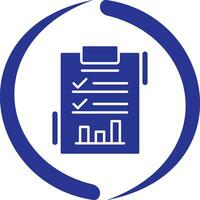 Report List Vector Icon