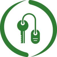 Room key Vector Icon