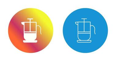 French Press Vector Icon