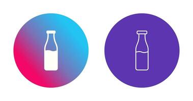 Milk Bottle Vector Icon