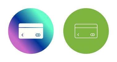 Unique Credit Card Vector Icon