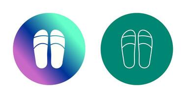 Slippers Vector Icon