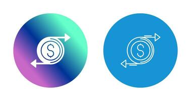 Money Flow Vector Icon