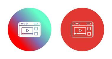 Video Vector Icon