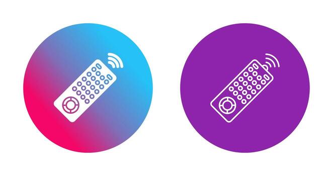 icono de vector remoto