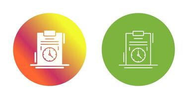 Time Management Vector Icon