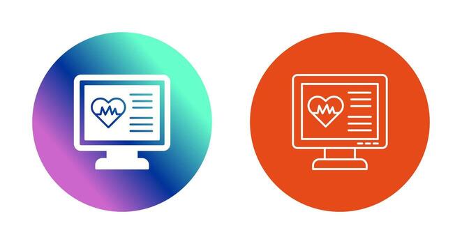Cardiogram Vector Icon