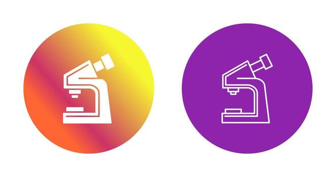 Microscope Vector Icon