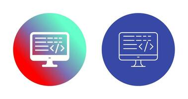 Coding Vector Icon