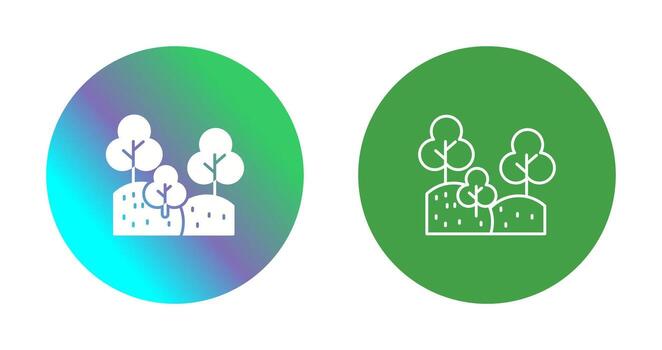 Forest Vector Icon